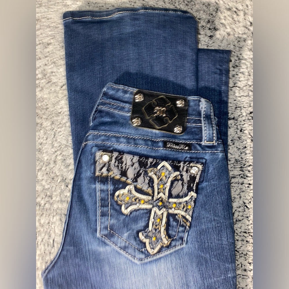 Gently worn miss me jean